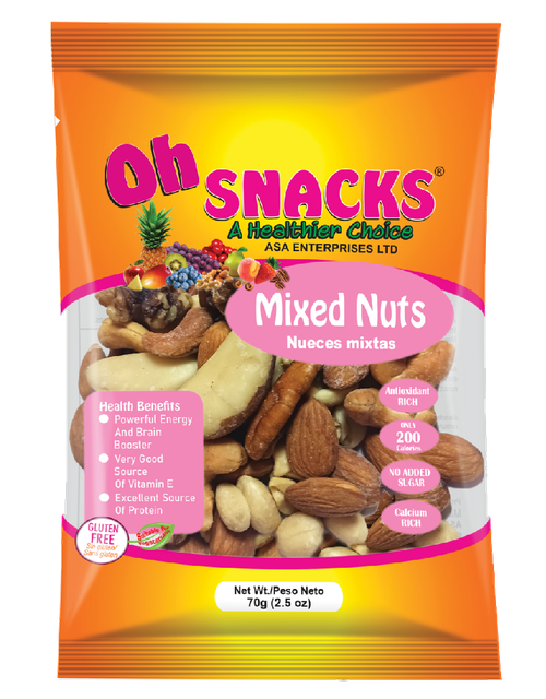 Oh Snacks Mixed Nuts